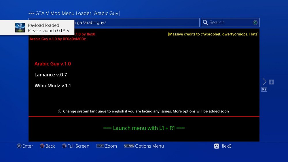 GTA V Native Caller & Menu Base Updated to 4.55 by 2much4u : r/ps4homebrew