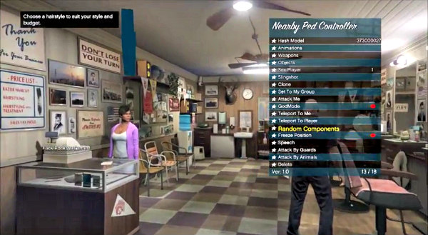 Grand Theft Auto V (GTAV) PS4 Mod Menu 1.76 Offline by 2much4u