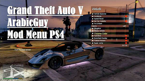 Grand Theft Auto V (GTA V) ArabicGuy Mod Menu for PS4 2020 Demo, Page 2