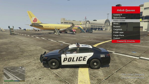 Grand Theft Auto V (GTA V) ArabicGuy Mod Menu for PS4 2020 Demo