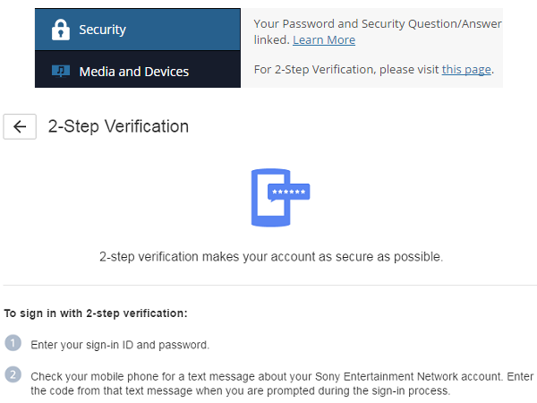 Go protect your PSN account with two-factor security before it's too late