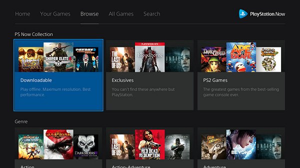 new games in ps now