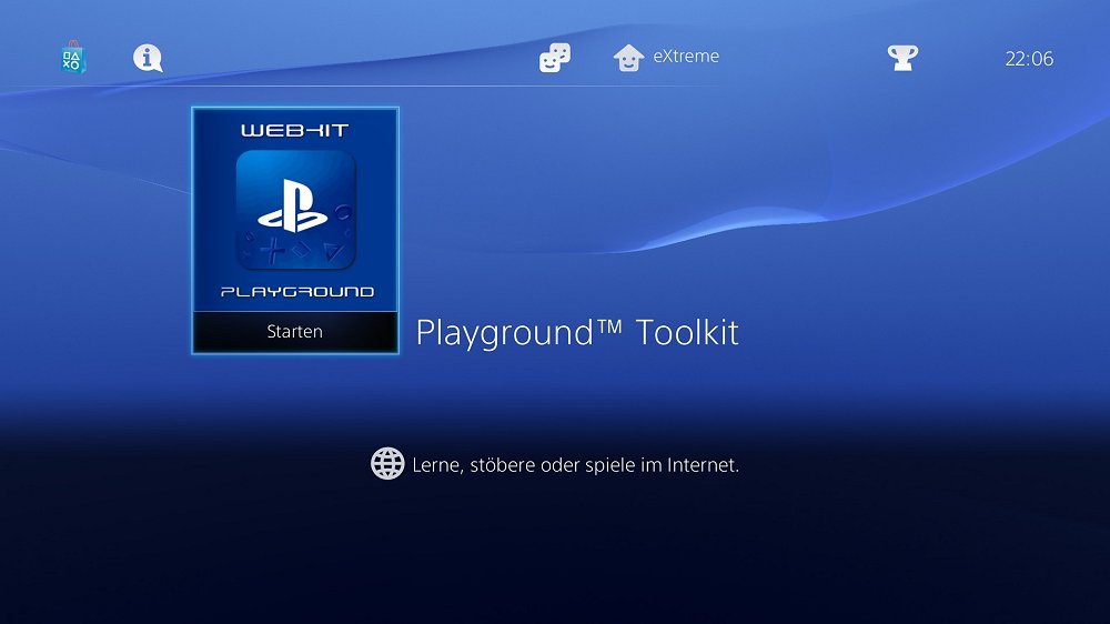how to go to web browser on ps4