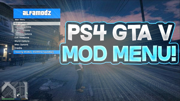 How to Install GTA-V Mod Menu's on PS4
