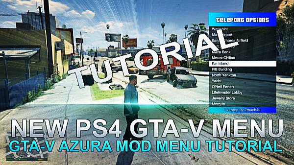 How to Install a GTA 5 MOD MENU On PS4 9.00 Jailbreak Using