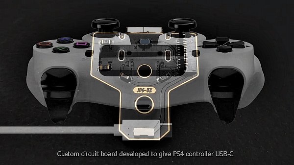 PS4 DualShock 4 (DS4) Controller USB-C Circuit Board by Marius | - PSXHACKS