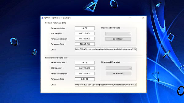 PS4 Firmware Checker for System and FW Pearlxcore | PSXHAX - PSXHACKS