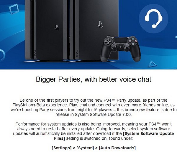 PS4 Firmware / System Software 7.00 Beta 2.00 Hits Testers 