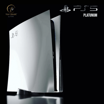 Truly Exquisite PlayStation 5 PS5 Digital Edition Console Limited Edition  24K Gold Plated - US